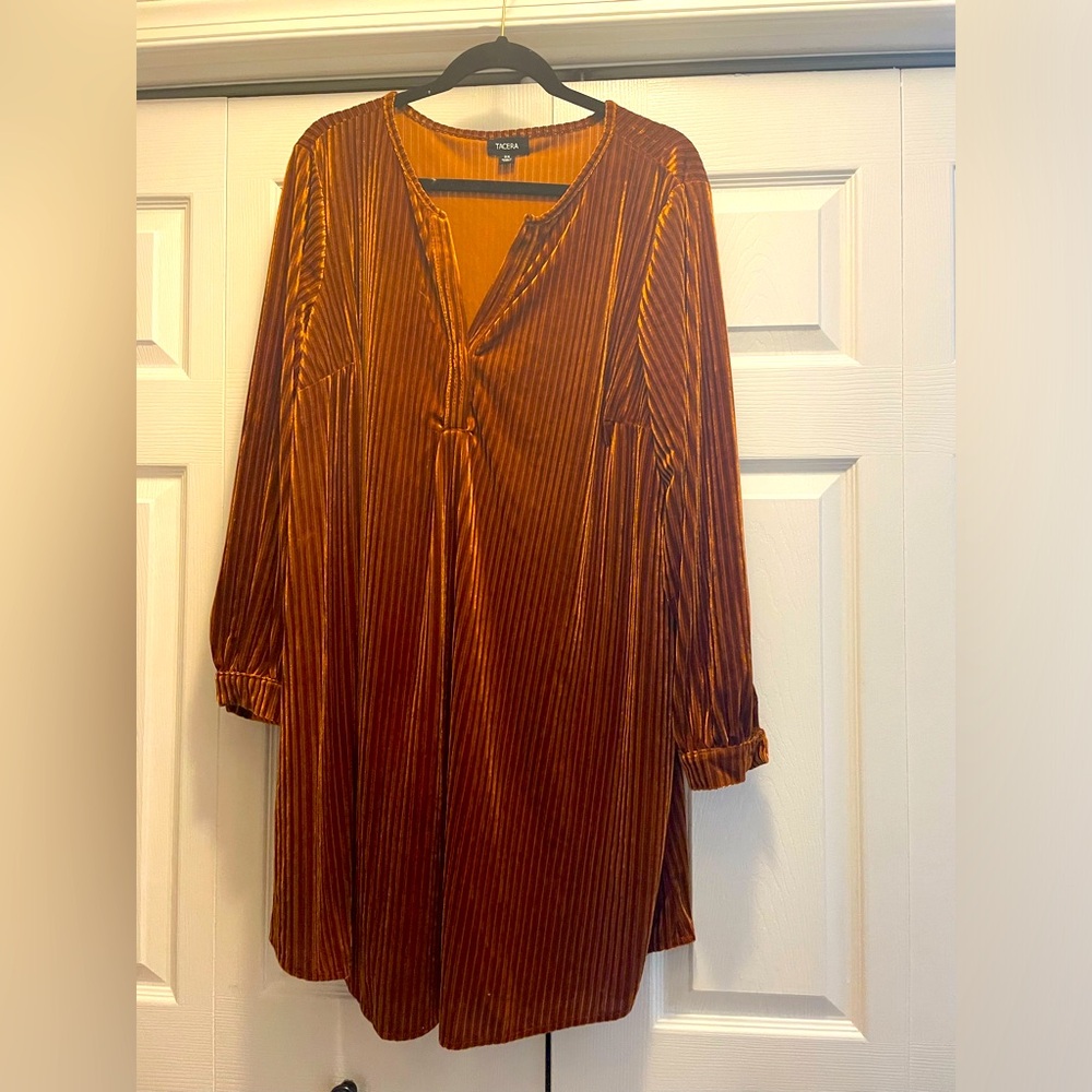 Velvet women’s dress